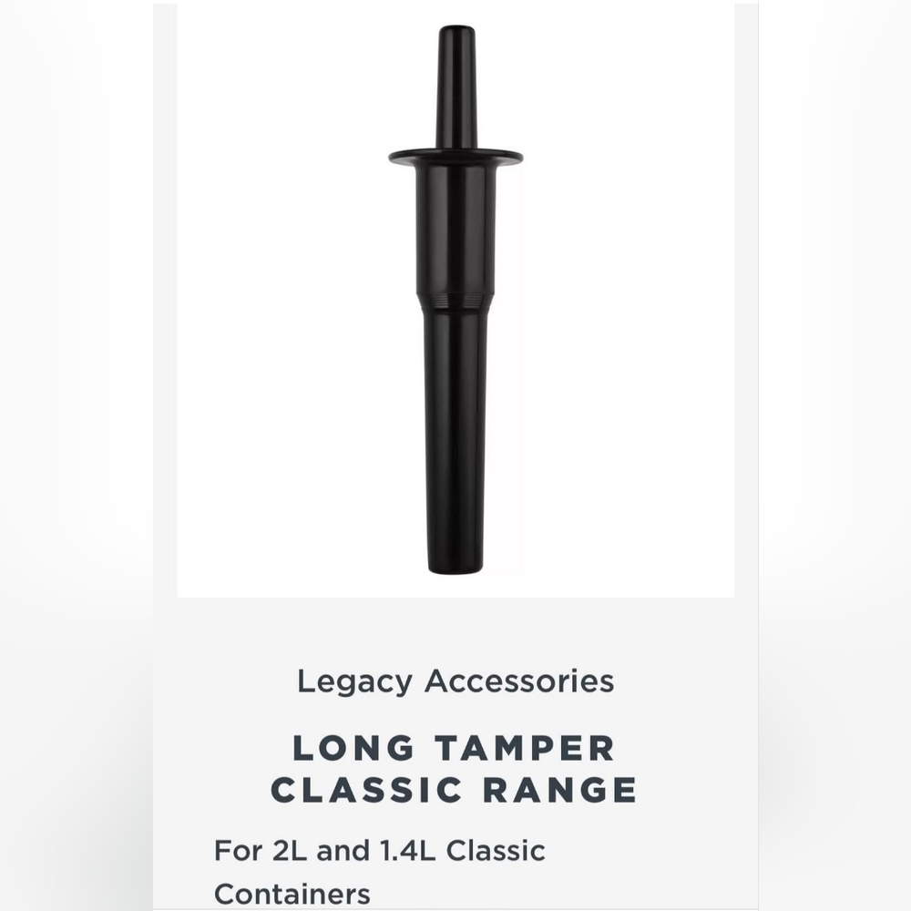 Vita-Mix Tamper. Used. One tamper costs $16